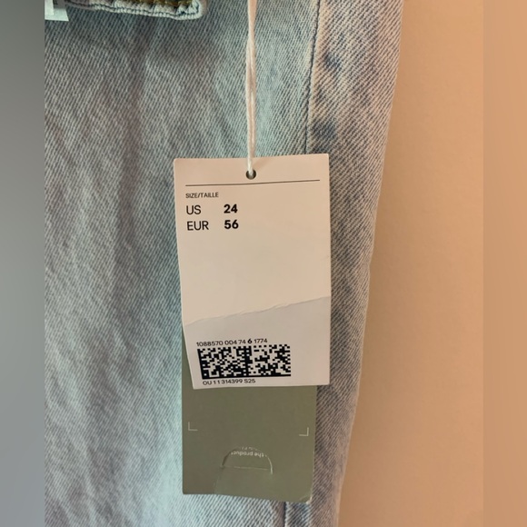 H&M 90’s Straig HR Ultra High Rise - Picture 3 of 6